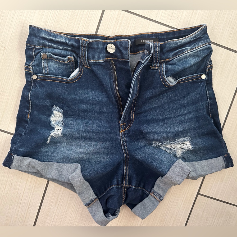 Kendall + Kylie jean shorts